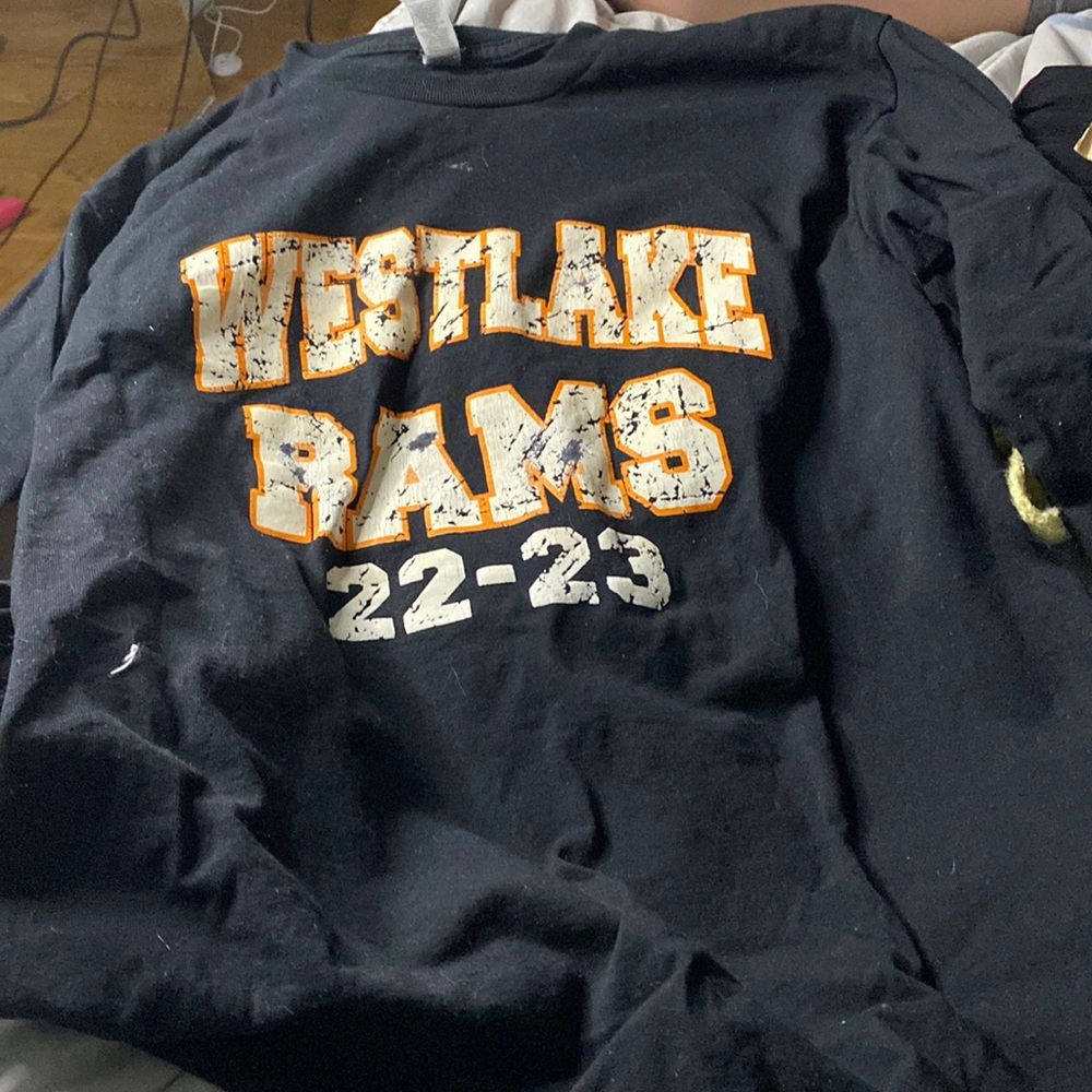 Westlake rams long sleeve tee